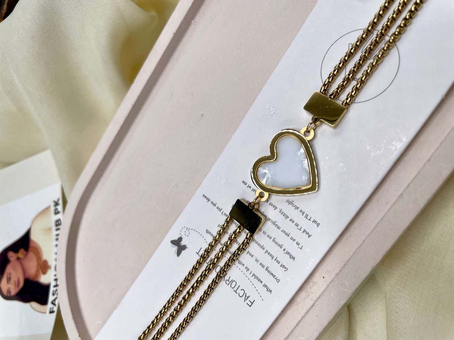 Heart Chain Stainless Steel Bracelets – FashionHubPK7 | Elegant & Modern Wristwear