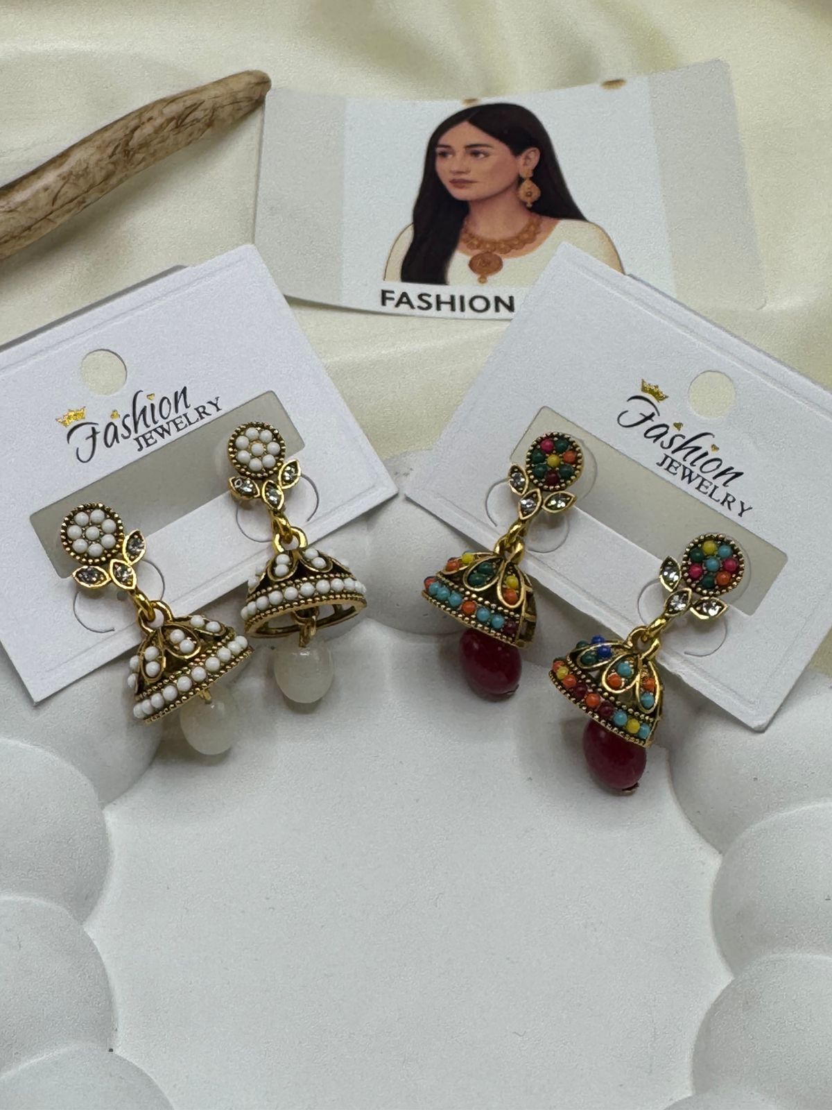 Handcrafted Jhumka Collection – 5 Colors | FashionHubPK7