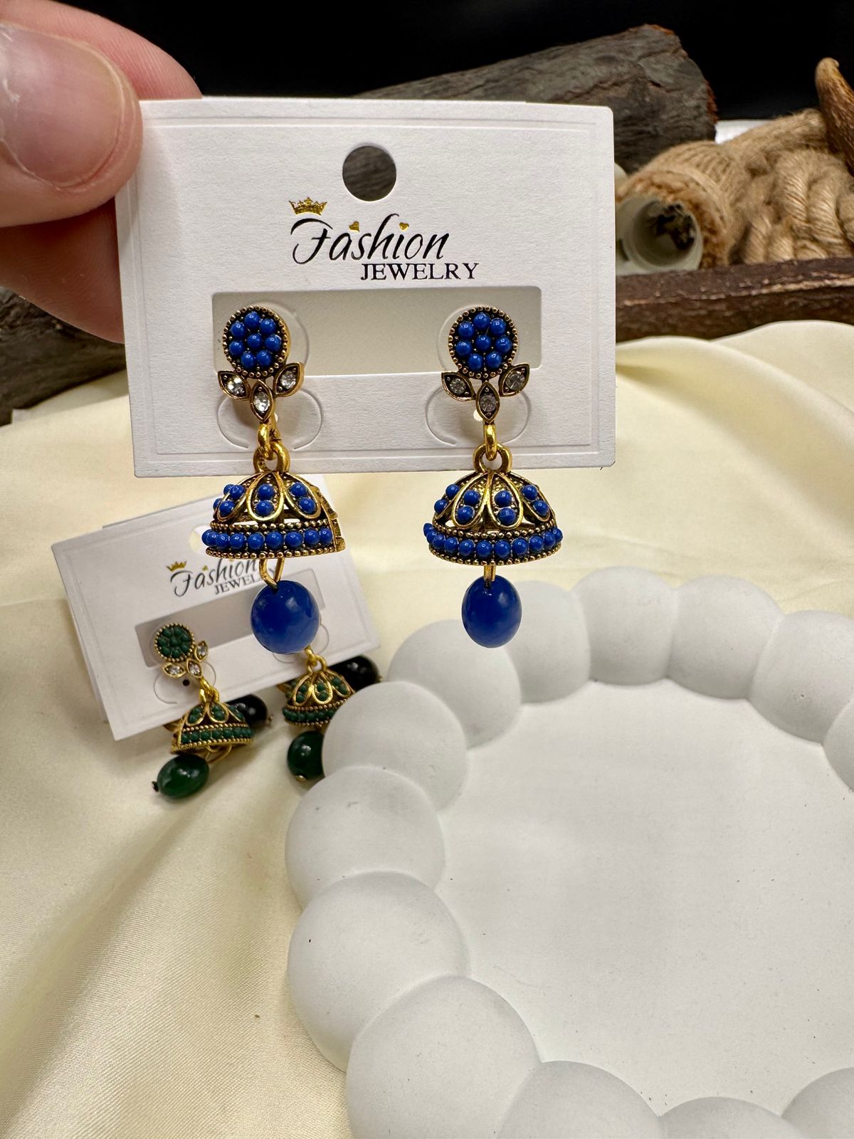 Handcrafted Jhumka Collection – 5 Colors | FashionHubPK7