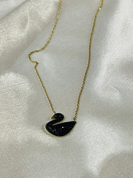 Black Swan Pendant Necklace | Elegant Jewelry for Women – FashionHubPK7